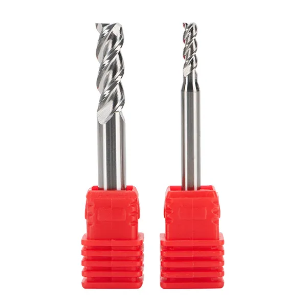 3-Schneiden Extra-Lange Aluminiumfräser D5 – Hochglanzpoliert (Maßgeschneiderte Größen verfügbar)