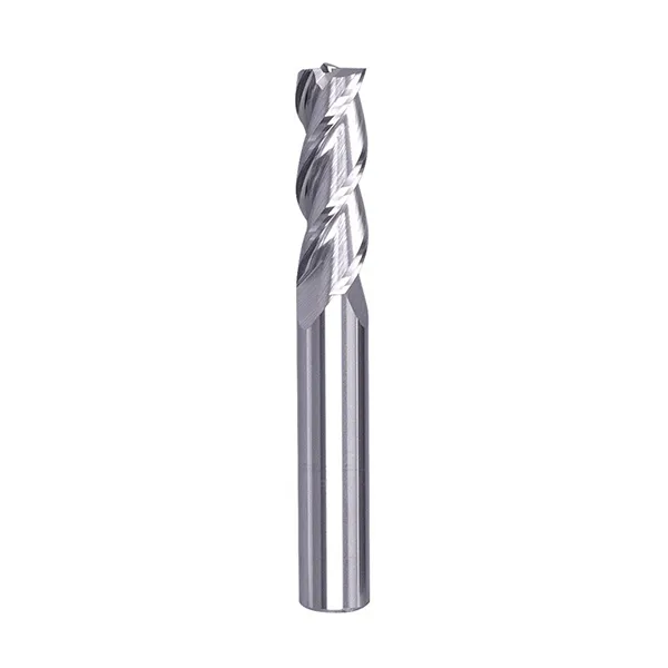 2-Flute Aluminum End Mill D10 – High Polished