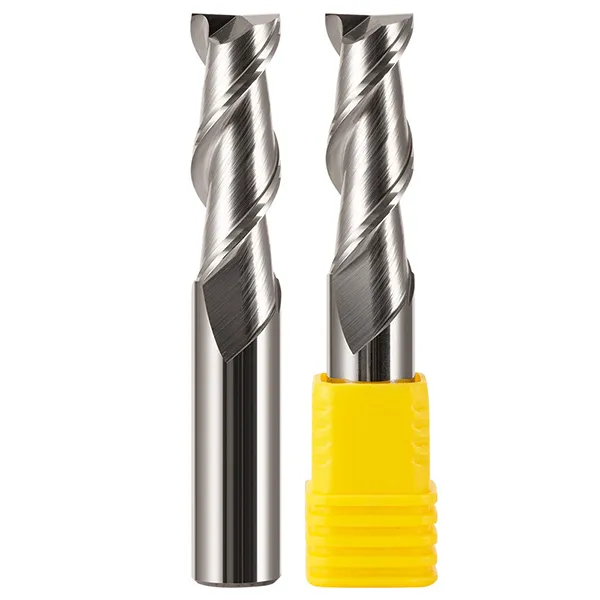 2-Flute Aluminum End Mill D3 – High Polished, Uncoated