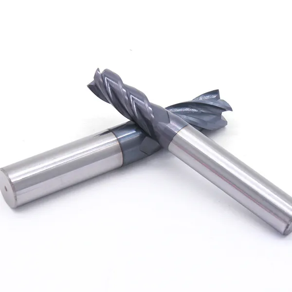 4-Flute Square End Mill D16 – TiAlN Coated, 45mm Flute Length, HRC55