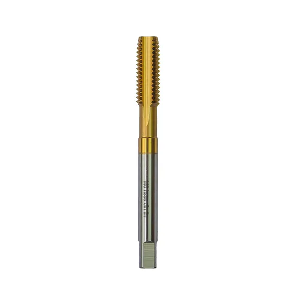 HSSE Gerade Flötengewindebohrer M8x1.25 – TiN Beschichtet, 4 Flöten