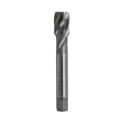 Tap Mèche à spirale HSSE M16x1.5 – Spirale à 35°, pour trous borgnes