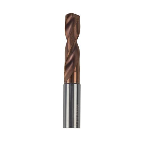 Solid Tungsten Carbide Coated Twist Drill Bit for Cast Iron Steel D16.5*73*D18*123 TIN