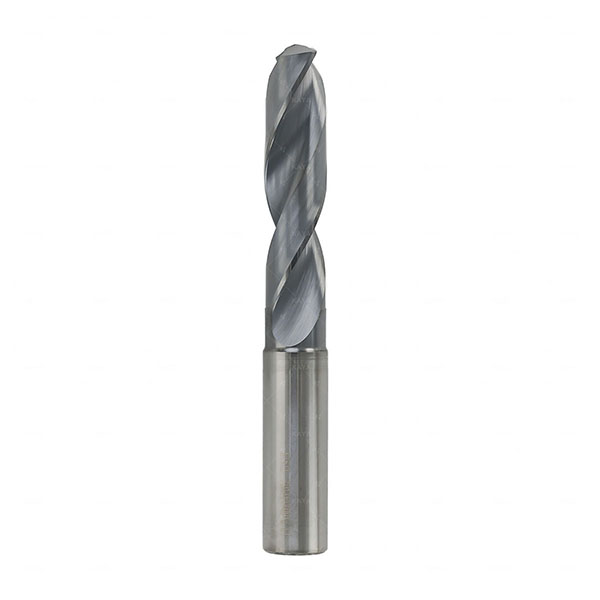CNC Drilling Tools Straight Shank Tungsten Carbide Twist Drill Bits D13.2*60*D14*107 Tiain